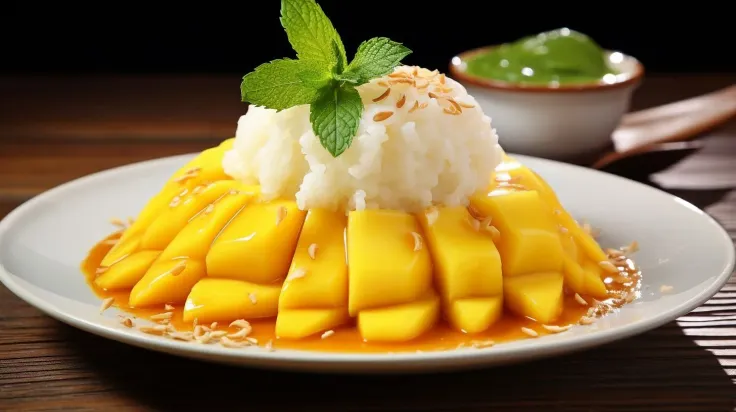 Myth | Khaosan Street food |Superb mango sticky rice