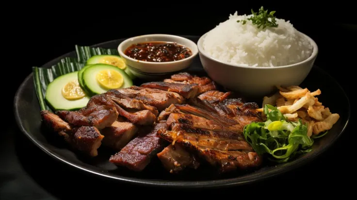 Khaaw Muu Yaang (Khon Kaen Grilled Pork Neck)