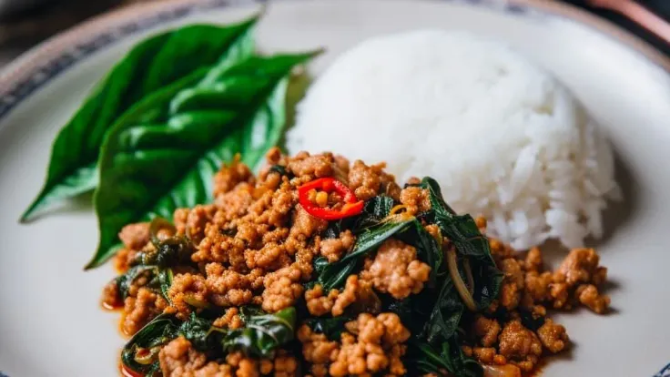 Pork and Basil Stir-Fry (Pad Kra Pao Moo)