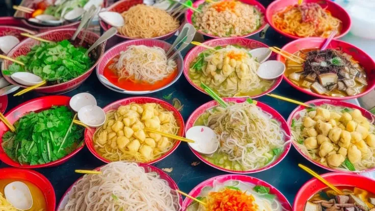 Variety of Noodles